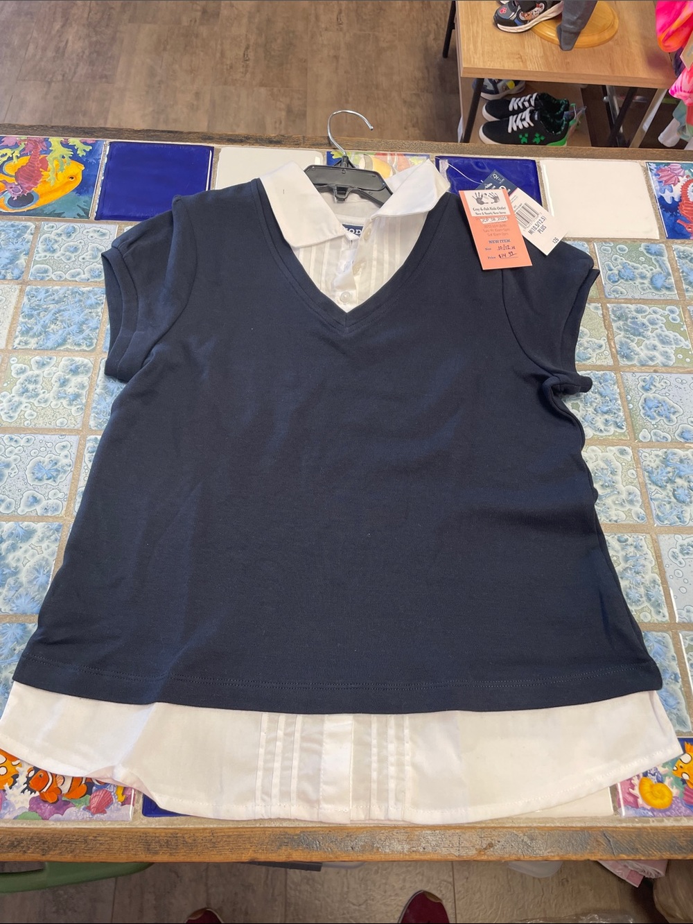 GIRL IZOD Uniform Blouse